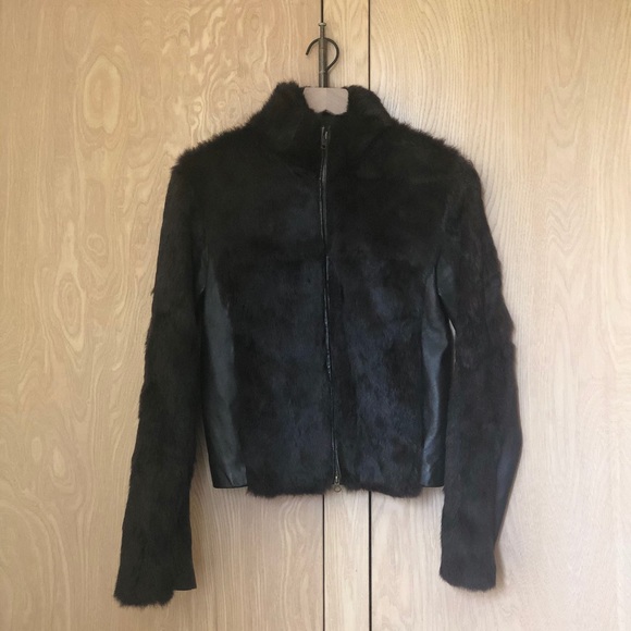 Vintage Rabbit Fur Coat - Picture 2 of 7